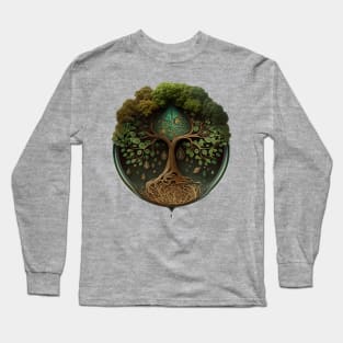 Tree of Life - Designs for a Green Future Long Sleeve T-Shirt